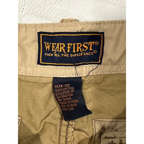 Wear First Cargo Shorts Men's W: 32 I: 9" - Picture 3 of 3